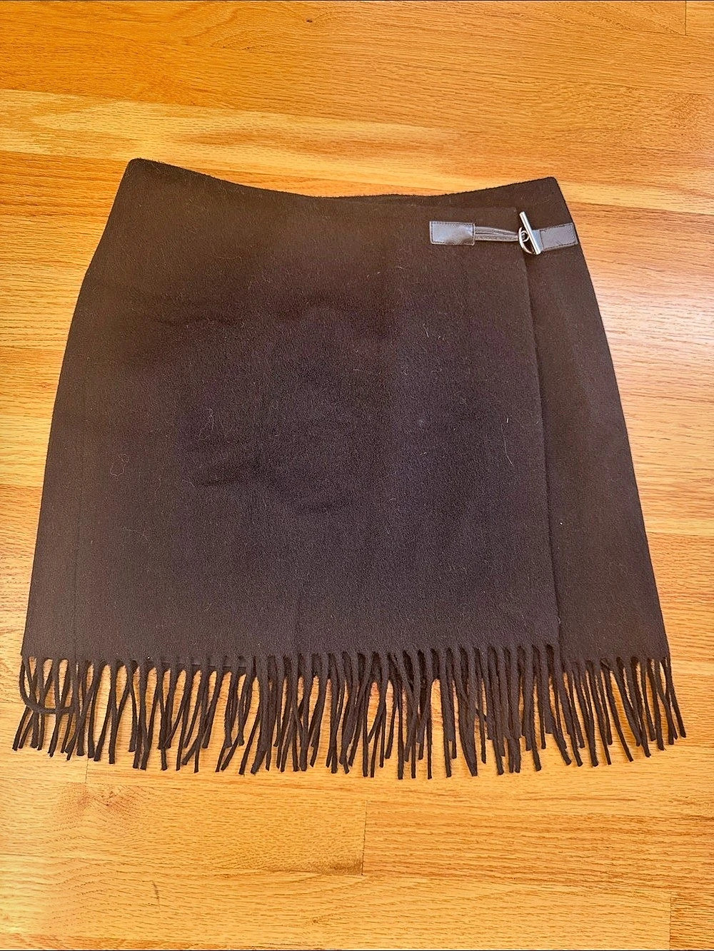 Jenne Maag Black Fringe Skirt Size S/6
